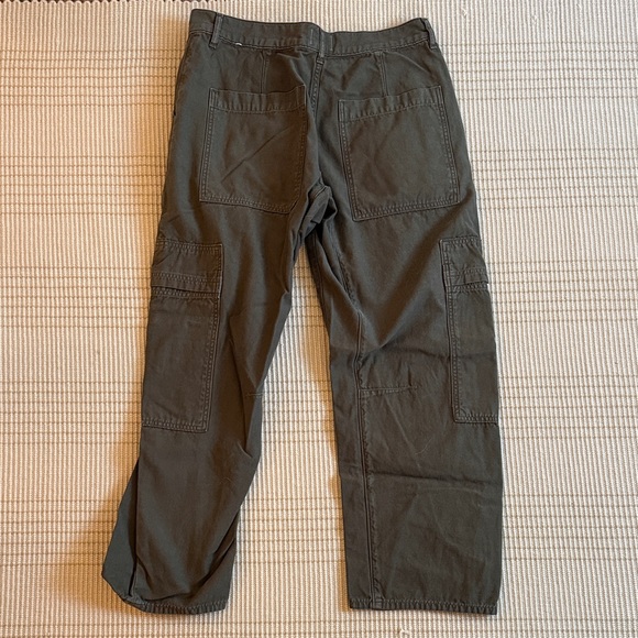WORN ONCE Citizens of Humanity Marcelle Olive Green Cargo Utility Pants - Picture 11 of 13